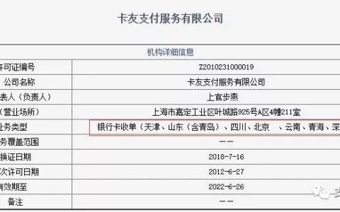 续展前夕，卡友支付“易主”