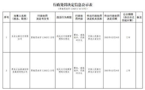 首例！支付机构股东也被罚，监管责任开始回溯资本端