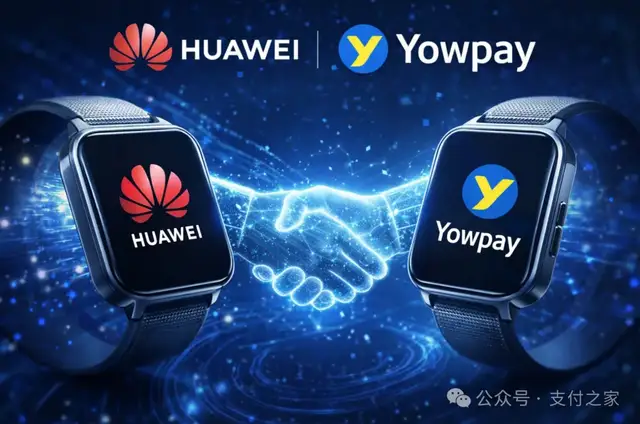 华为联手Yowpay做腕上收款，试探POS机边界