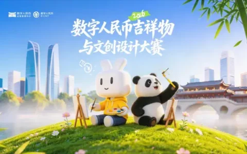 数字人民币吉祥物设计大赛来了！