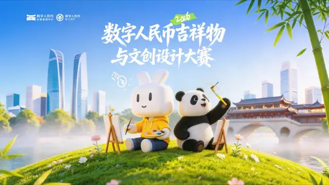 数字人民币吉祥物设计大赛来了！