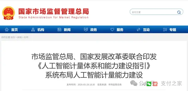 AI计量指引发布，AI支付要算清什么？