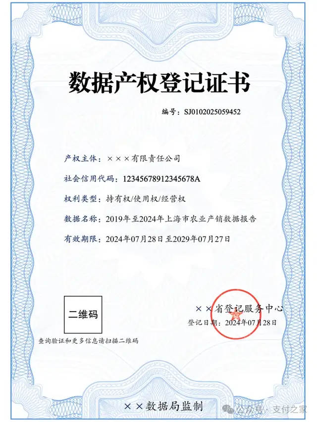 数据产权登记试行，支付机构的数据资产怎么入场？
